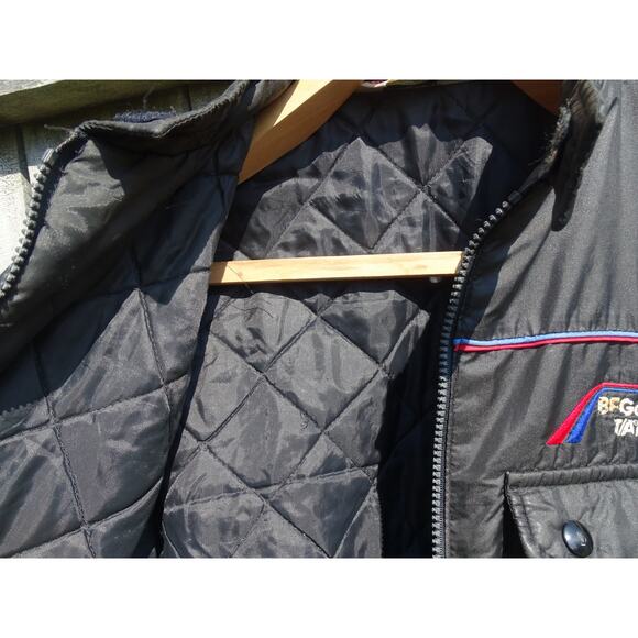 Vtg BFGoodrich Quilted Bomber Jacket Performance Sportswear Retro Racing Jacket - Picture 5 of 8